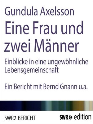 cover image of Eine Frau und zwei Männer